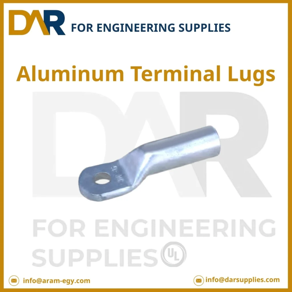 لَجّات ألومنيوم لتوصيل الكابلات الكهربائية (Aluminum Terminal Lugs)