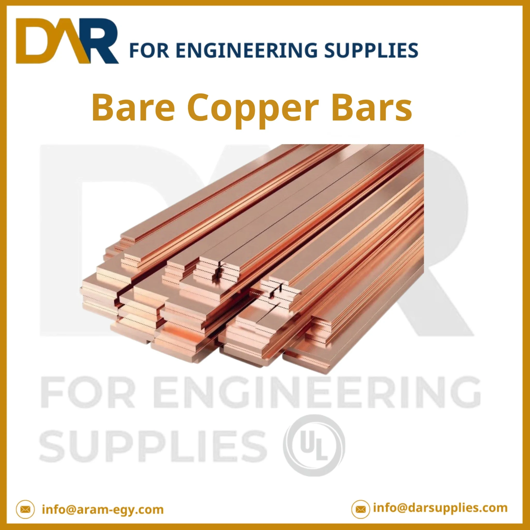 Bare Copper Bars