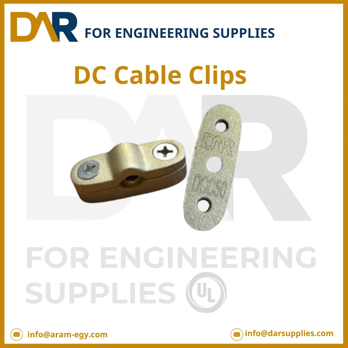 DC Cable Clips